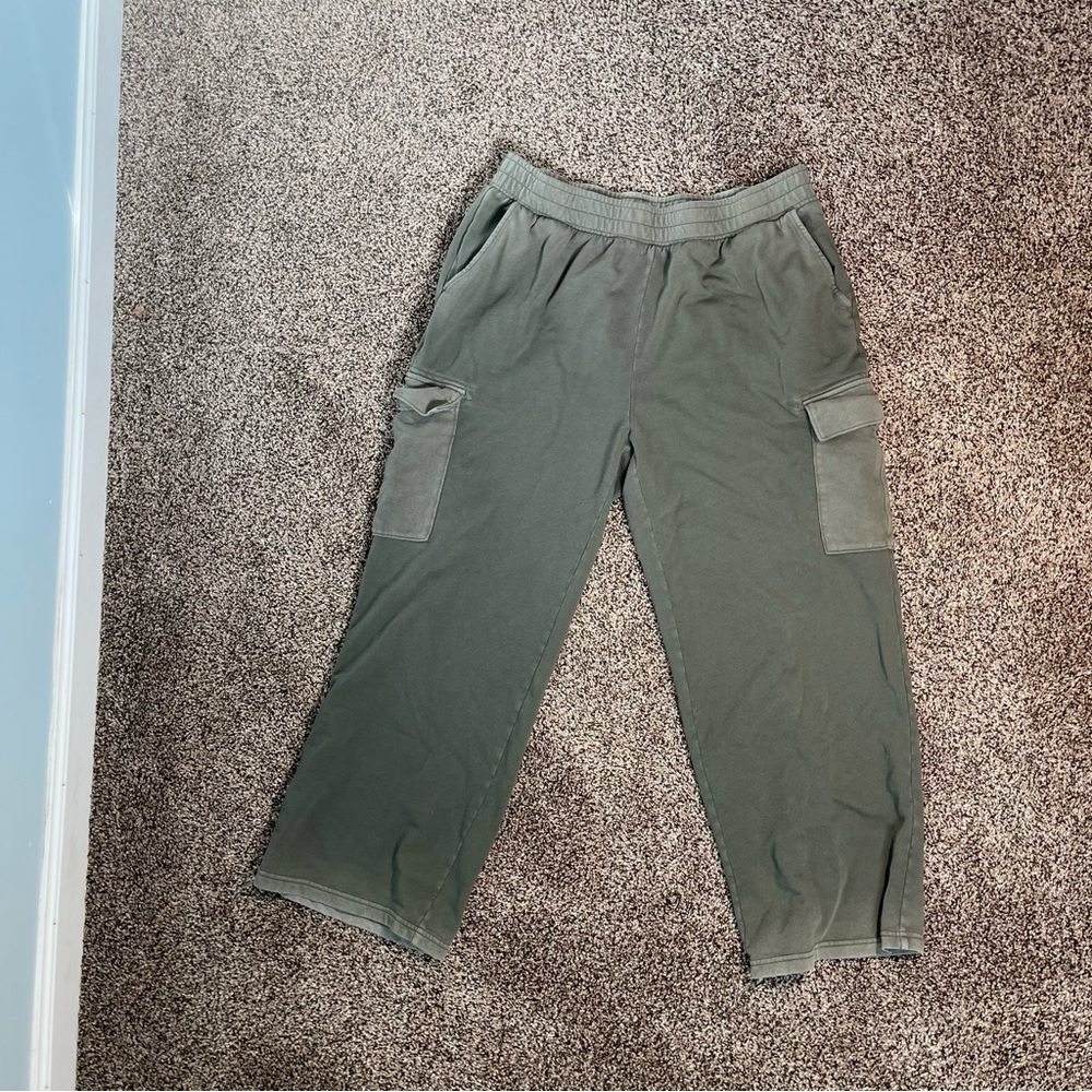 Terra & Sky Olive Green Pants